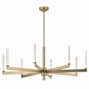 Large Chandeliers Glass Shade by Kichler ( 12 | 52668CPZ Sycara ) 