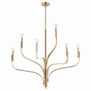 Mid. Chandeliers Candle by Kichler ( 12 | 52673CPZ Livadia ) 