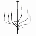 Large Chandeliers Candle by Kichler ( 12 | 52675BK Livadia ) 