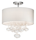 Semi-Flush Mts. Drum Shade by Kichler ( 12 | 83239 Piatt ) 
