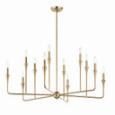 Large Chandeliers Candle by Kichler ( 12 | 52692CPZ Alvaro ) 