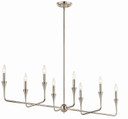 Linear/Island 4 Light + by Kichler ( 12 | 52693PN Alvaro ) 