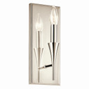 Sconces Single Candle by Kichler ( 12 | 52694PN Alvaro ) 