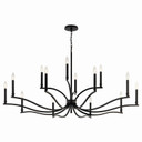 Large Chandeliers Candle by Kichler ( 12 | 52698BK Malene ) 