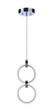 Mini Pendants Ring/Halo by Craftmade ( 46 | 59392-CH-LED Context ) 