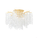 Semi-Flush Mts. Empire/Basket by Corbett Lighting ( 68 | 350-24-GL Genoa ) 