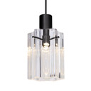 Multi-Systems Low Voltage Pendants by Besa ( 74 | RXP-ICE4CL-LED-BK Besa Ice 4 Pendant ) 