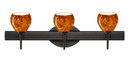 Bathroom Fixtures Three Lights by Besa ( 74 | 3SW-560518-BR Tay Tay ) 