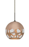 Multi-Systems Line Voltage Pendants by Besa ( 74 | 1JT-ROCKYCP-LED-BR Rocky ) 