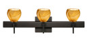 Bathroom Fixtures Three Lights by Besa ( 74 | 3SW-5605HN-BR-SQ Tay Tay ) 