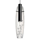 Mini Pendants Glass Down by Besa ( 74 | X-1688WW-LED-BK Besa Willow Pendant ) 