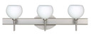 Bathroom Fixtures Three Lights by Besa ( 74 | 3SW-565807-SN Palla ) 