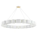 Large Chandeliers Candle by Corbett Lighting ( 68 | 393-50-SWH/VB Opal ) 