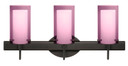 Bathroom Fixtures Three Lights by Besa ( 74 | 3SW-A44007-BR Pahu ) 
