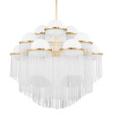 Large Chandeliers Glass Shade by Corbett Lighting ( 68 | 398-38-AGB Celestial ) 