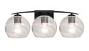 Bathroom Fixtures Three Lights by Besa ( 74 | 3WC-JILLYCL-BK Besa Jilly Vanity ) 