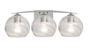 Bathroom Fixtures Three Lights by Besa ( 74 | 3WC-JILLYCL-SN Jilly ) 