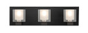 Bathroom Fixtures Three Lights by Besa ( 74 | 3WF-BOLOFR-LED-BK Besa Bolo Vanity ) 