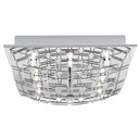 Flush Mounts Metal Shade by Eglo USA ( 217 | 91491A Cromer ) 