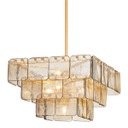 Mid. Chandeliers Glass Down by Corbett Lighting ( 68 | 449-24-VGL Regal ) 