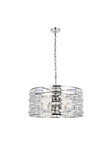 Pendants Drum Shade by Elegant Lighting ( 173 | 1108D24C Kennedy ) 