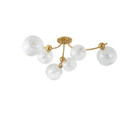 Semi-Flush Mts. Glass Down by Corbett Lighting ( 68 | 450-54-VB Astraia ) 