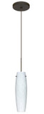 Mini Pendants Glass Down by Besa ( 74 | 1XT-412119-LED-BR Tu Tu ) 