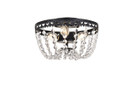 Flush Mounts Bowl Style by Elegant Lighting ( 173 | 1112F10BK Kylie ) 