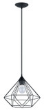 Foyer/Hall Lanterns Open Frame by Eglo USA ( 217 | 94188A Tarbes ) 