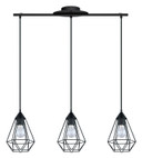 Linear/Island 3 Light Bar by Eglo USA ( 217 | 94189A Tarbes ) 