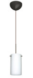 Mini Pendants Glass Down by Besa ( 74 | 1XC-440407-BR Stilo ) 