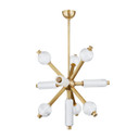 Mid. Chandeliers Starburst by Corbett Lighting ( 68 | 452-36-VB Atom ) 