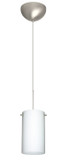 Mini Pendants Glass Down by Besa ( 74 | 1XC-440407-LED-SN Stilo ) 