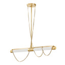 Linear/Island Cylindrical/Tubular by Corbett Lighting ( 68 | 463-02-VB Lariat ) 