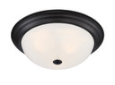 Flush Mounts Bowl Style by Designers Fountain ( 43 | 1257L-ORB-W Decorative Flushmount ) 