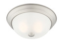 Flush Mounts Bowl Style by Designers Fountain ( 43 | 1257S-PW-W Decorative Flushmount ) 