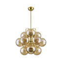Mid. Chandeliers Glass Down by Corbett Lighting ( 68 | 476-34-VPB Cronus ) 