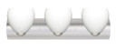 Bathroom Fixtures Three Lights by Besa ( 74 | 3WZ-412207-LED-SN Bolla ) 