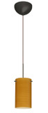 Mini Pendants Glass Down by Besa ( 74 | 1XC-4404OK-BR Stilo ) 
