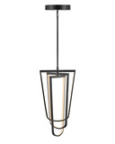 Foyer/Hall Lanterns Open Frame by Fredrick Ramond ( 138 | FR31037BLK Onyx ) 