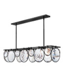 Linear/Island 4 Light + by Fredrick Ramond ( 138 | FR31266BLK Nala ) 
