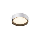 Flush Mounts Drum Shade by ET2 ( 86 | E51010-WTBK Echo ) 