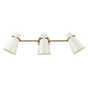 Bathroom Fixtures Three Lights by Golden ( 62 | 2122-BA3 MBS-GE Reeva ) 