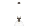 Pendants Glass Down by Golden ( 62 | 3604-L RBZ-CLR Duncan ) 