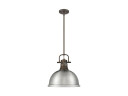 Pendants Metal Shade by Golden ( 62 | 3604-L RBZ-PW Duncan ) 