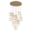 Large Chandeliers Glass Shade by Eurofase ( 40 | 38259-012 Ferro ) 