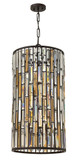 Pendants Drum Shade by Fredrick Ramond ( 138 | FR33736VBZ Gemma ) 