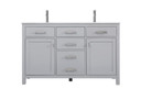 Plumbing Bath Chests/Vanities by Elegant Lighting ( 173 | VF23354DGR Lewis ) 
