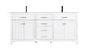 Plumbing Bath Chests/Vanities by Elegant Lighting ( 173 | VF23372DWH Lewis ) 