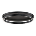 Flush Mounts Ring Shade/Halo by ET2 ( 86 | E52720-BK Groove 5CCT ) 